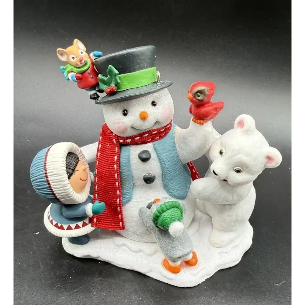 Mint Let's Build a Snowman HALLMARK Member Exclusive No Box -LO23